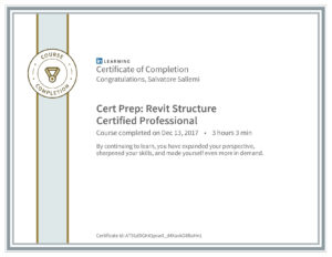 CertificateOfCompletion_CertPrepRevitStructureCertifiedProfessional