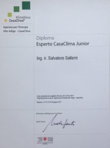 Diploma Casaclima